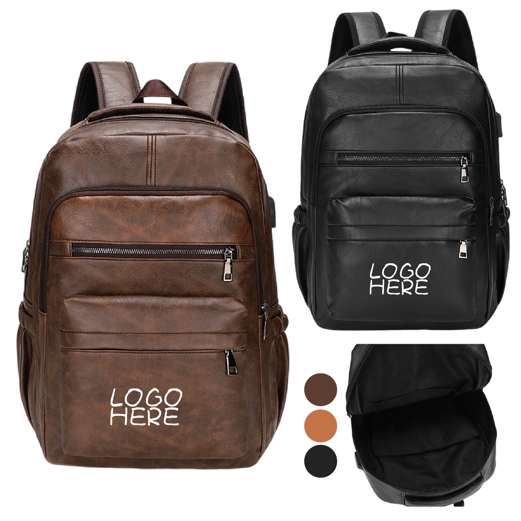 Leather Backpack 1