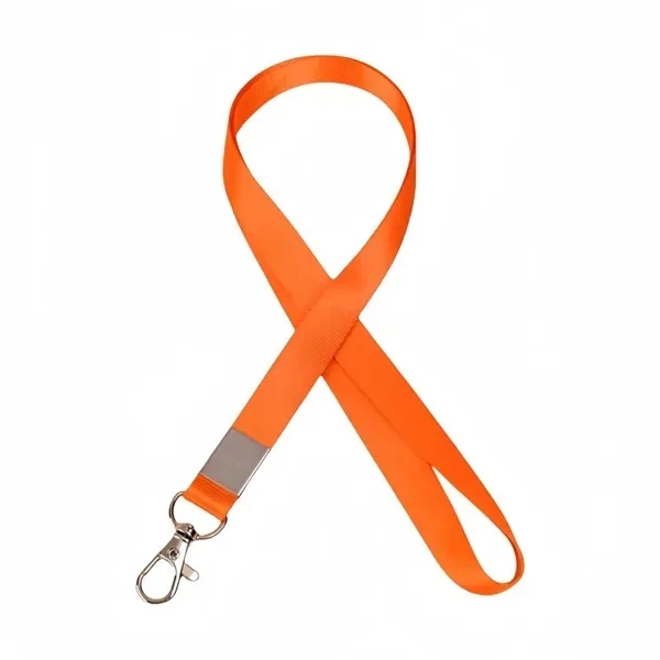 Metal Clasp Neck Lanyard ID - Secure Badge Holder 24