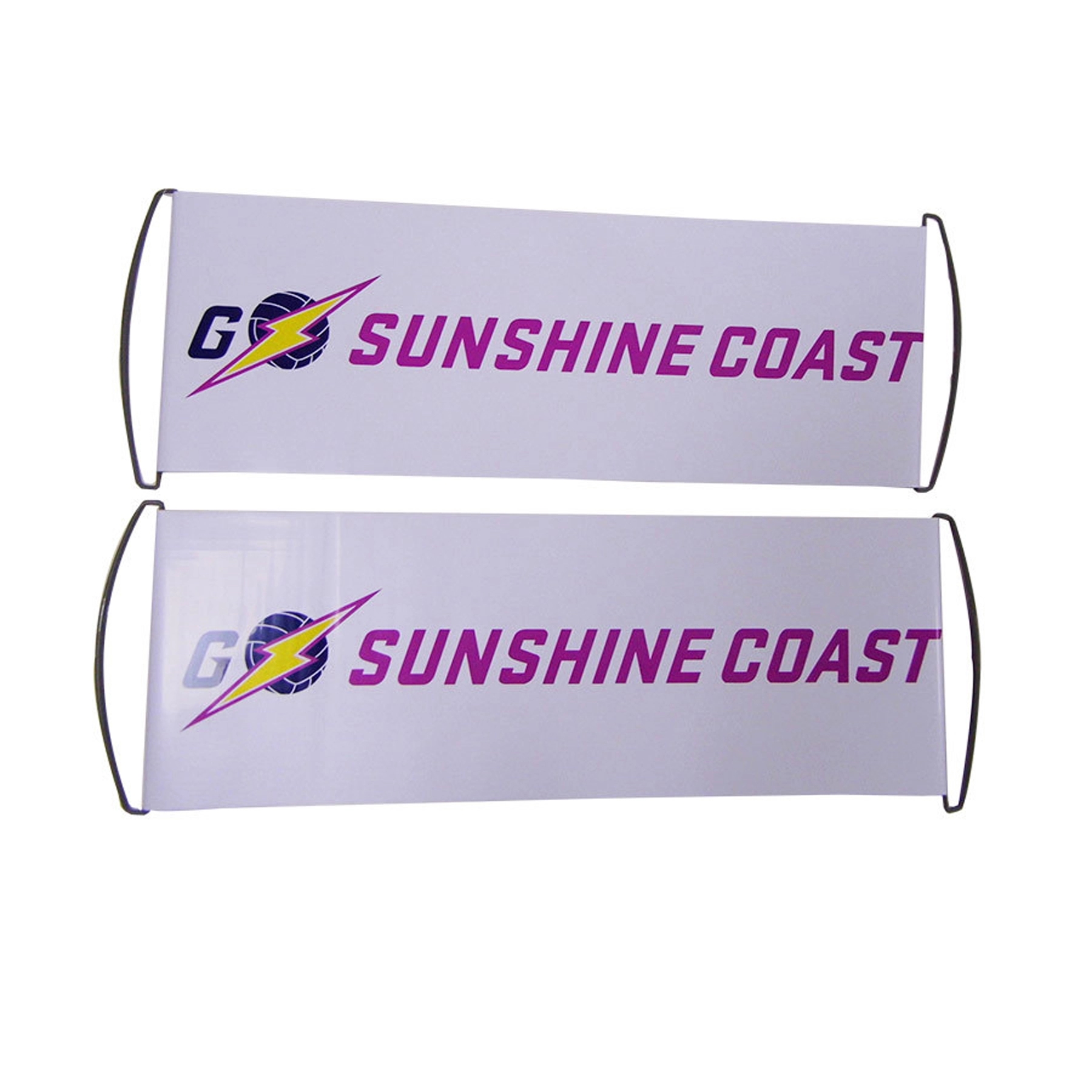 Handheld Portable Rolling Scroll Banner 2