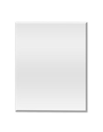 Blank Plaque: 5x7 Clear Beveled Edge Acrylic. 3/8" 2