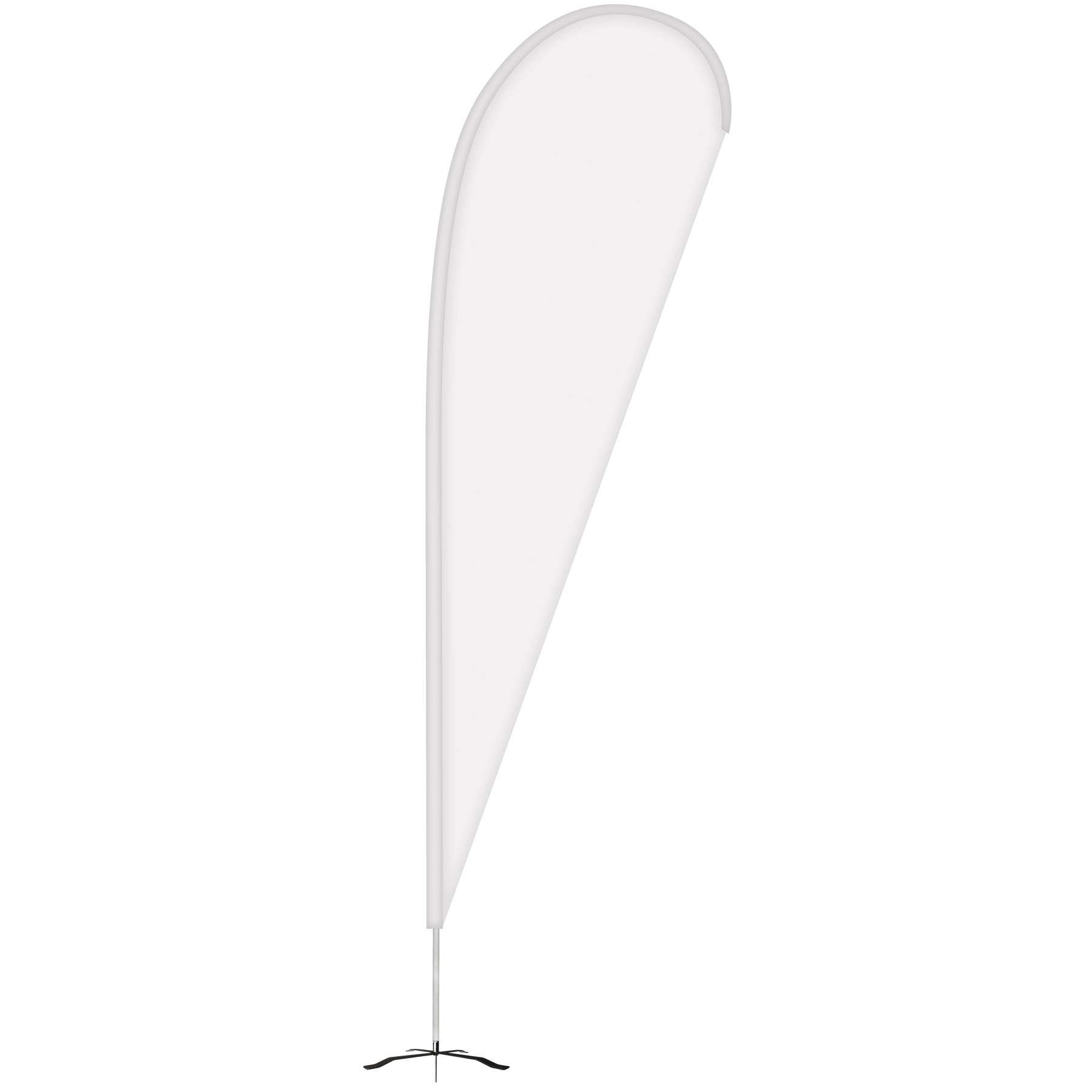 10' Double Sided Teardrop Banner w/ Premium Hardware & Cross Base 4
