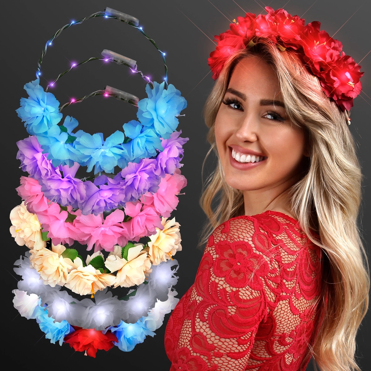 LED Flower Halo Crown 7