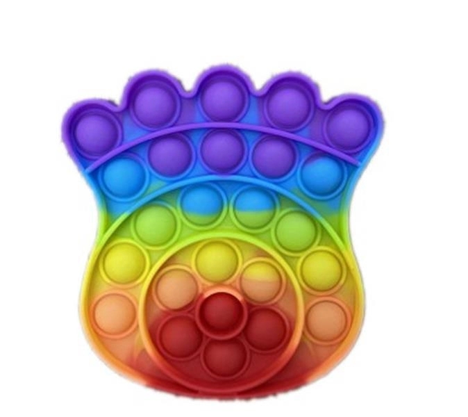 Bear's-paw Shape Push Bubble Toy 2