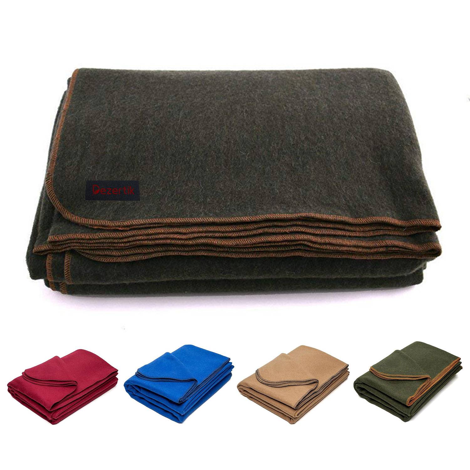 Customized Camping Warm Comfortable Thickened Wool Blanket
