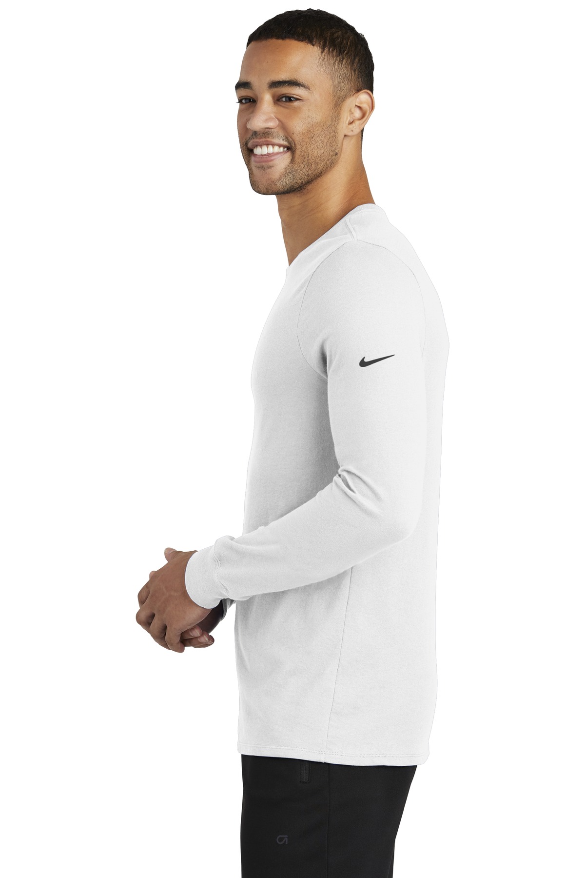 Nike® Dri-FIT Cotton/Poly Long Sleeve Tee 25