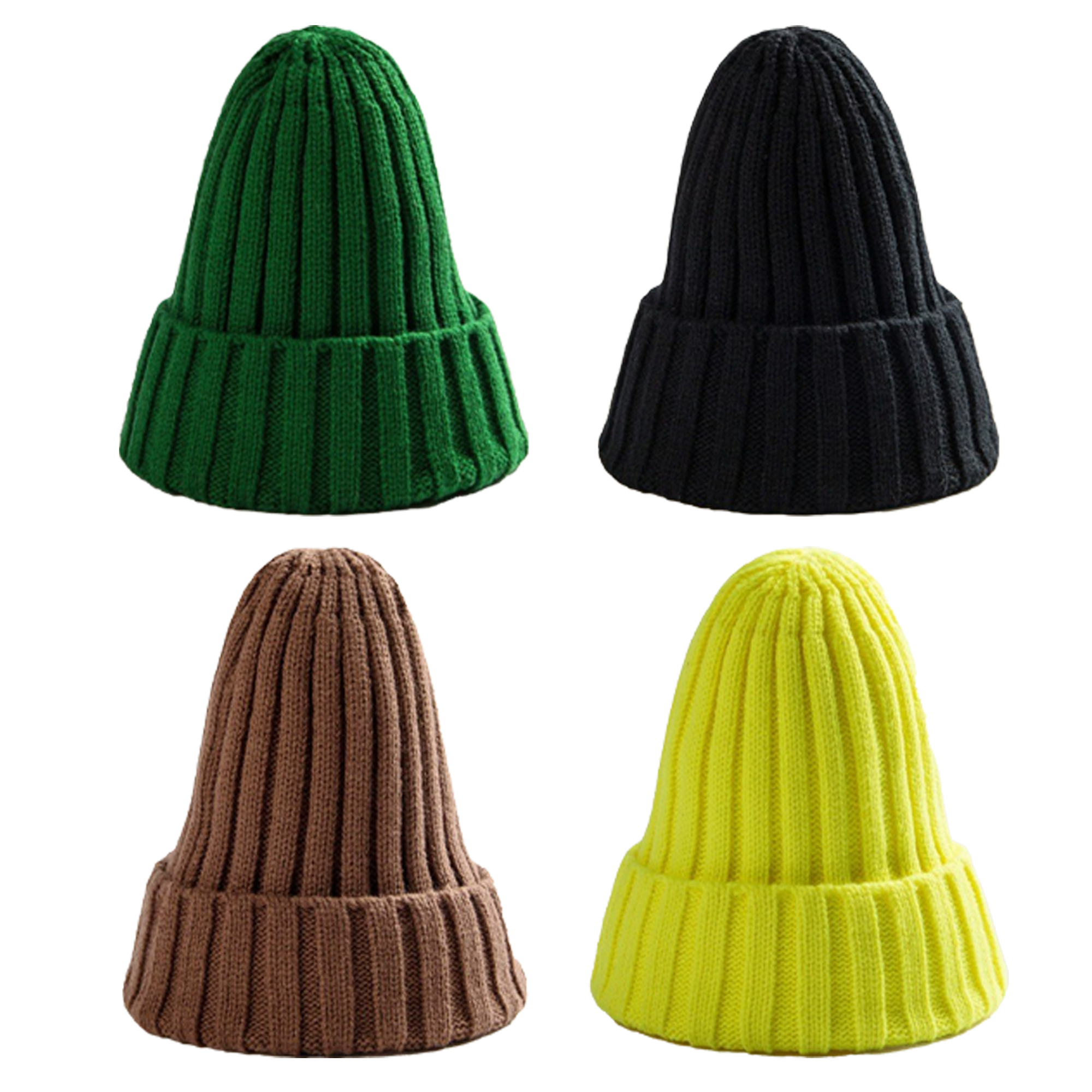 Autumn and Winter Versatile Warm Knitted Hat 14