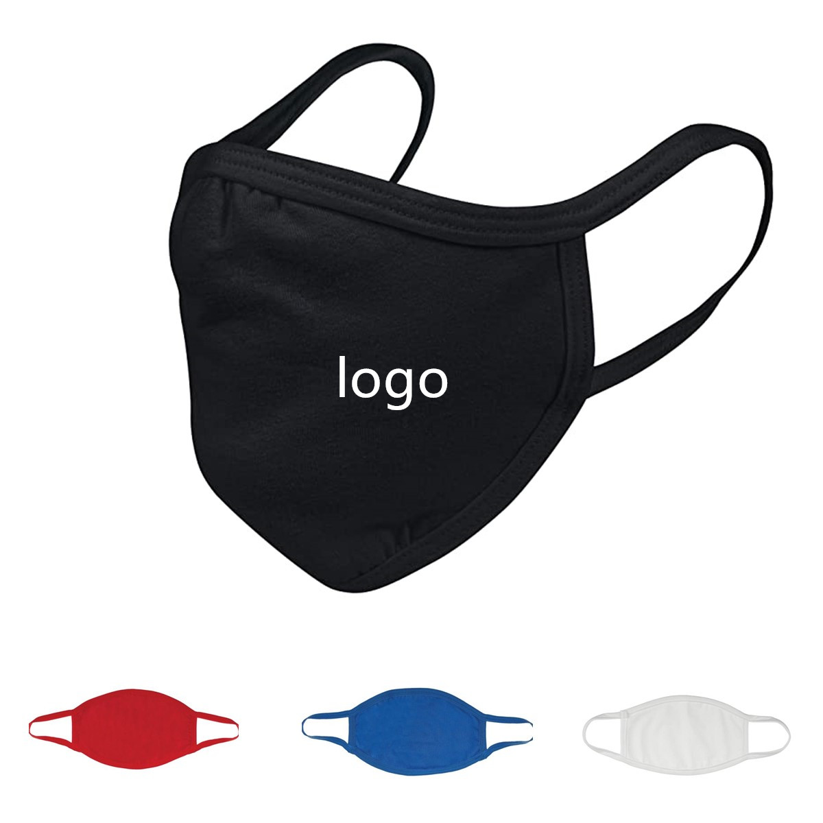 Adult Youth Reusable 2-Layer Cotton Face Mask 1