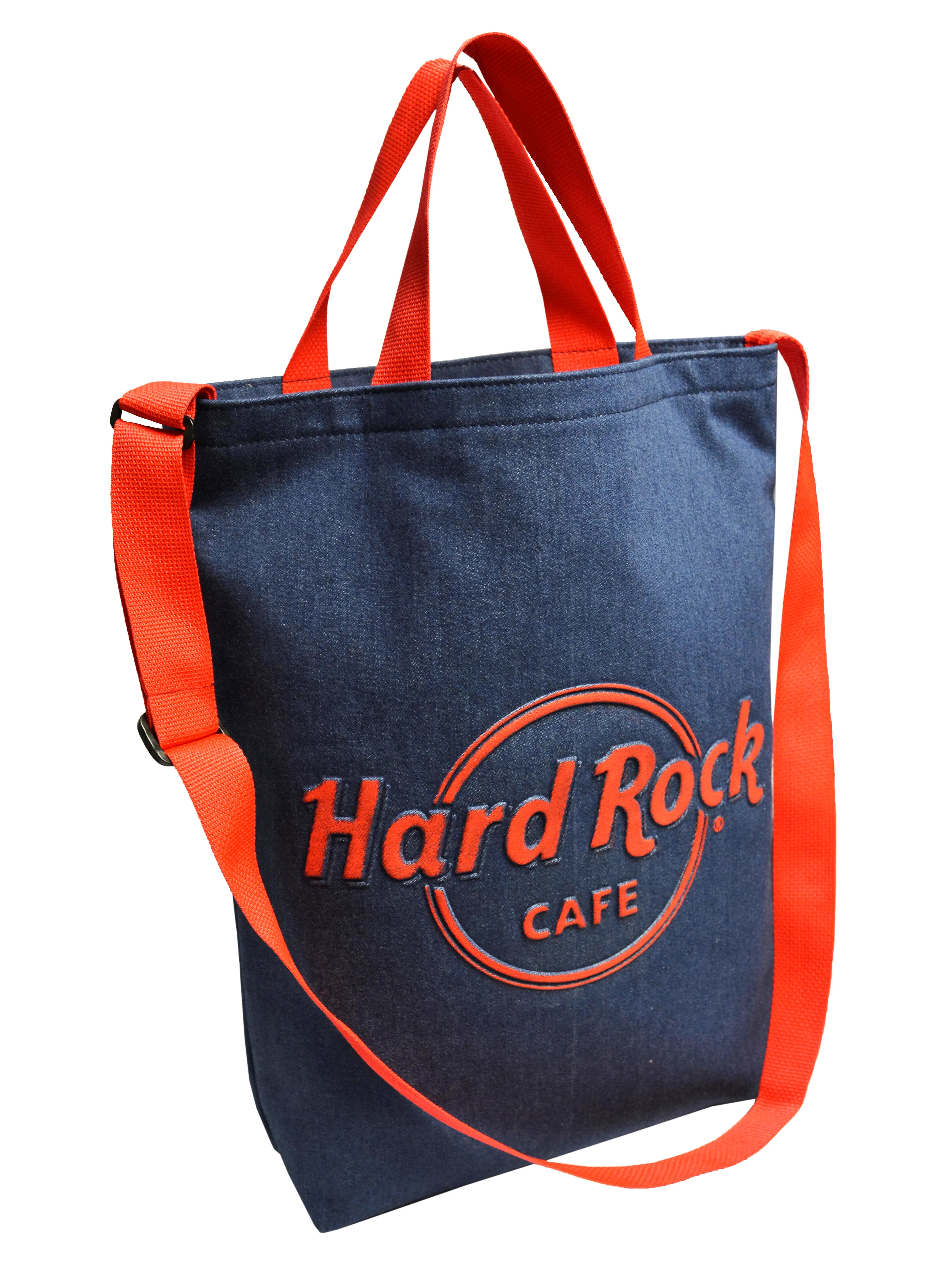 Canvas Denim Satchel Tote, custom tote bag with logo imprint 2