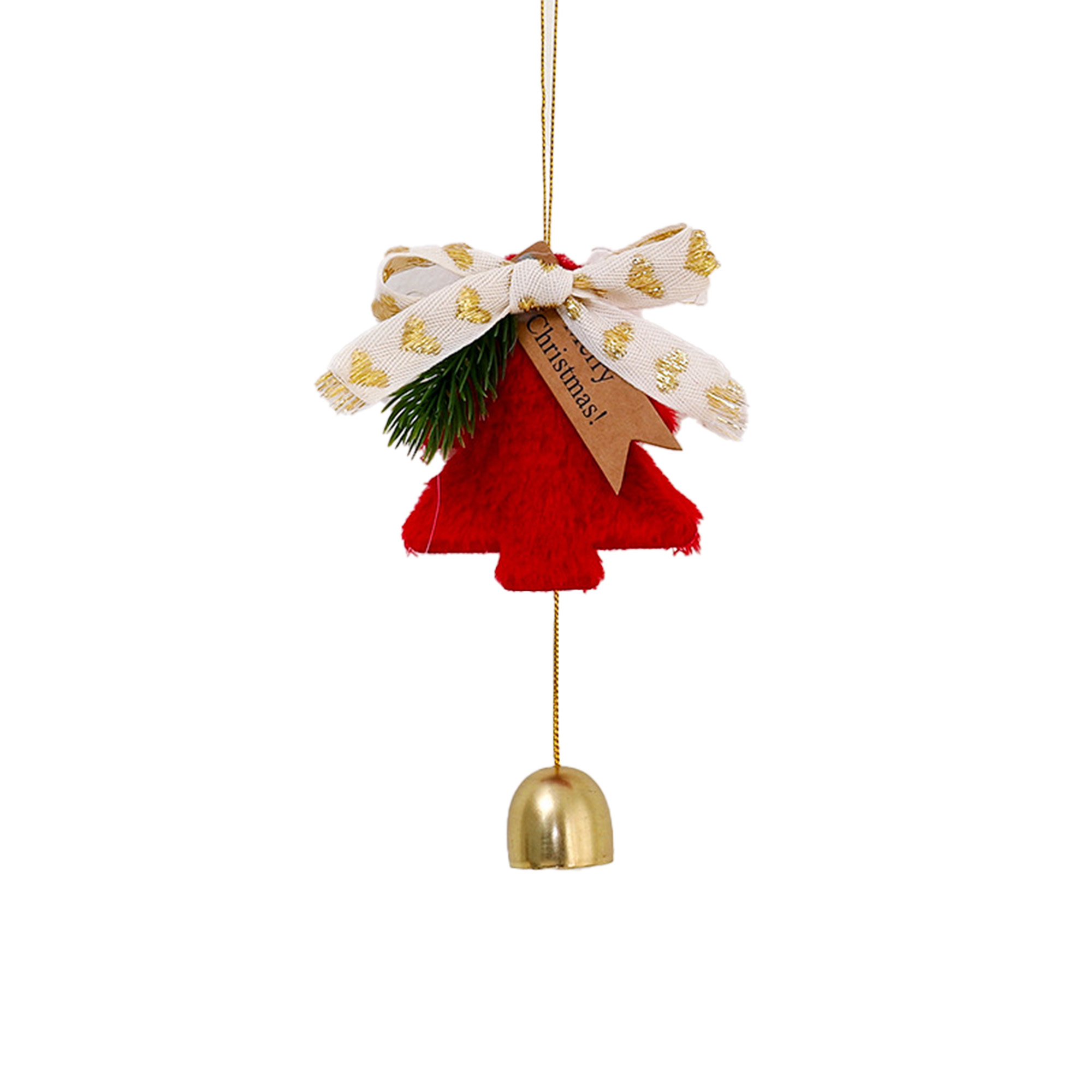 Christmas Tree Bell Ornament 2