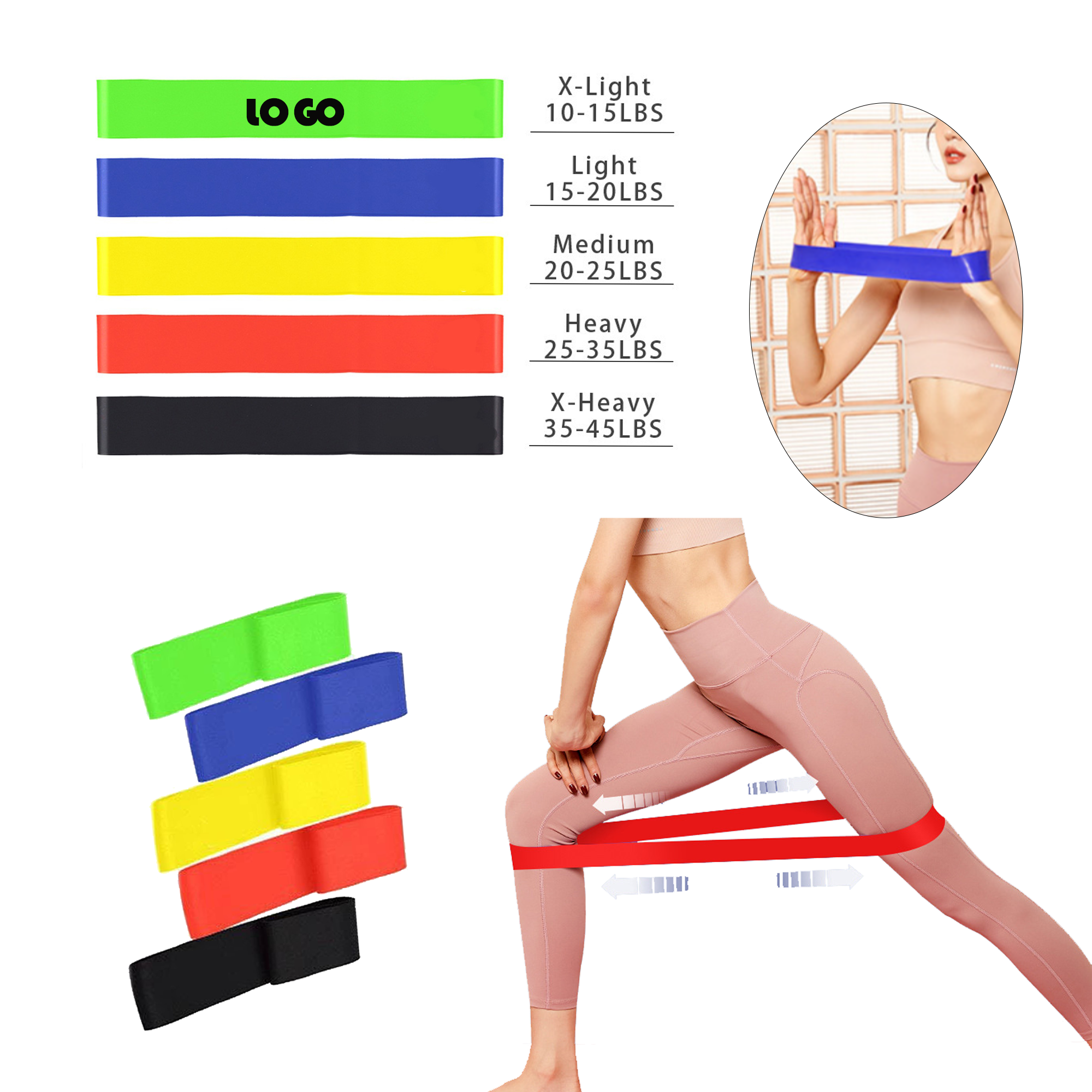 Resistance Bands For Eexercise And Fitness 2