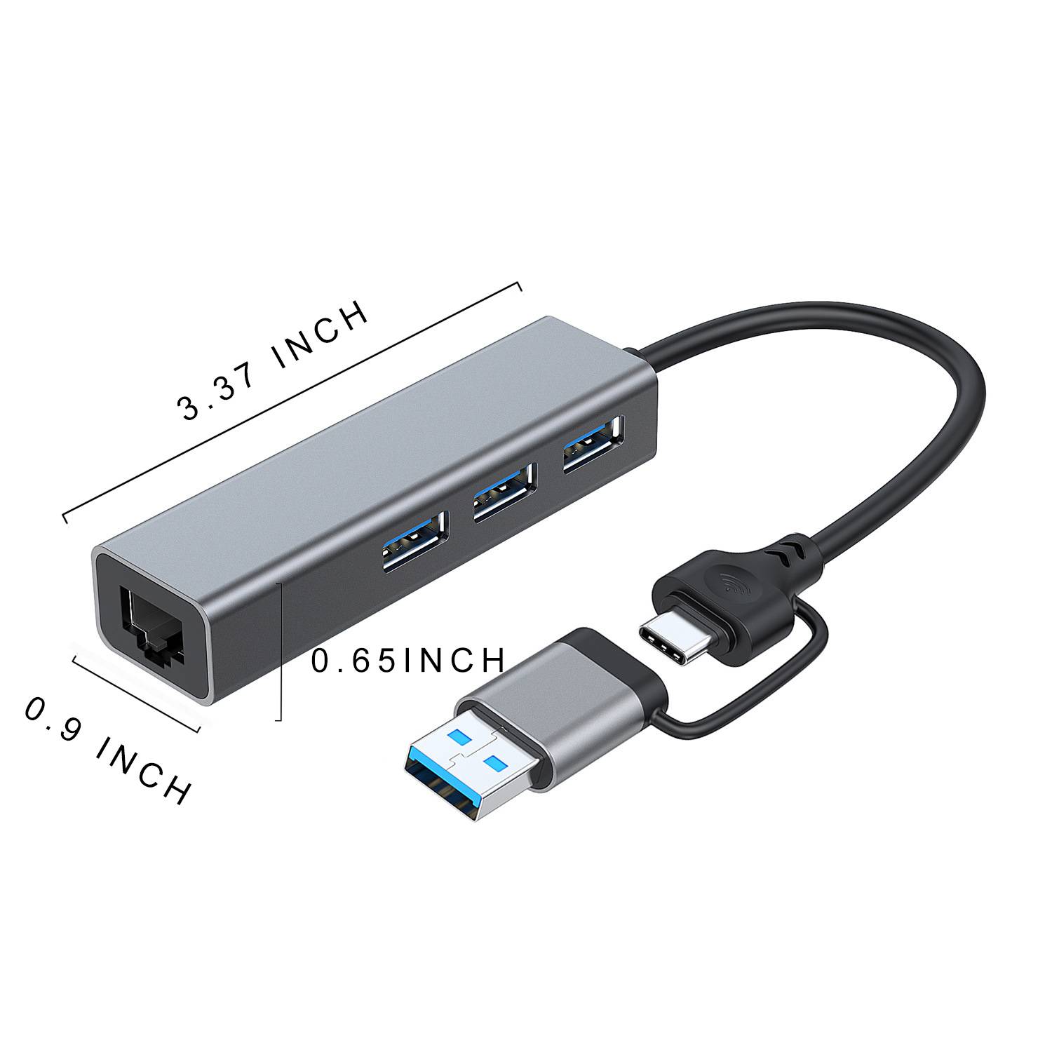 USB Hub With Network Interface 4