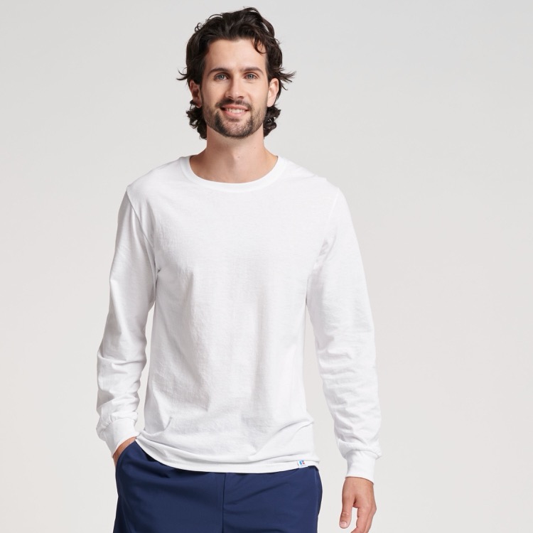 RUSSELL ATHLETIC DRI-POWER® CVC Performance Unisex Long-Sleeve T-Shirt 47