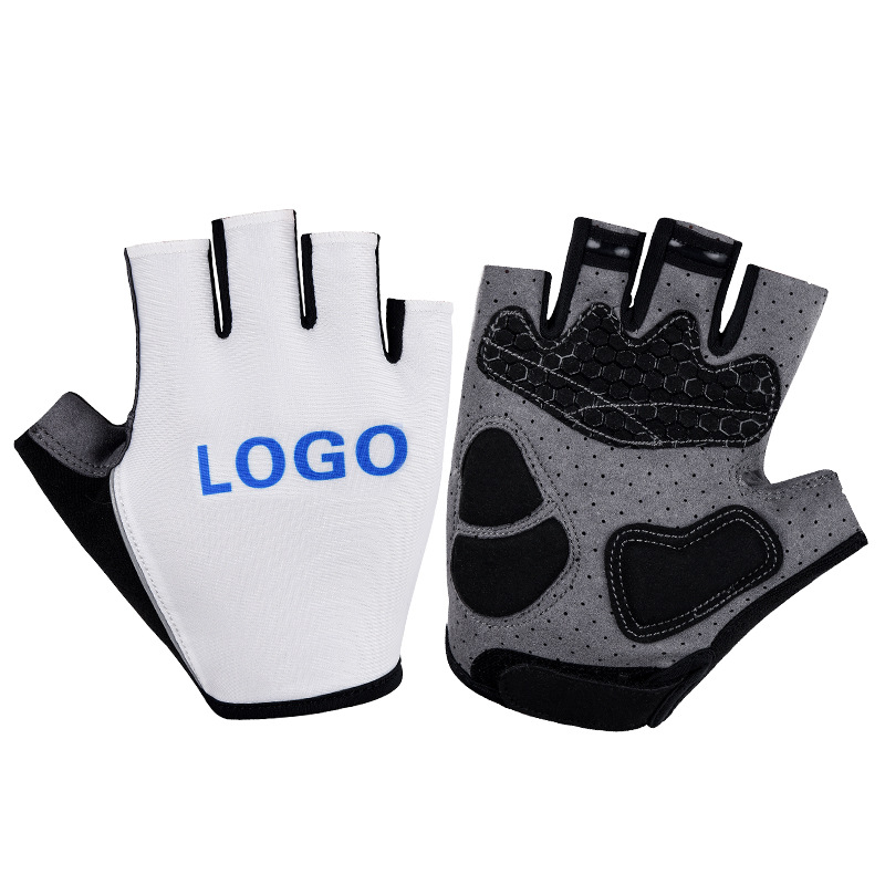 Anti-Slip Bike Gloves Half-Finger Cycling Gloves w/Gel Pad 1