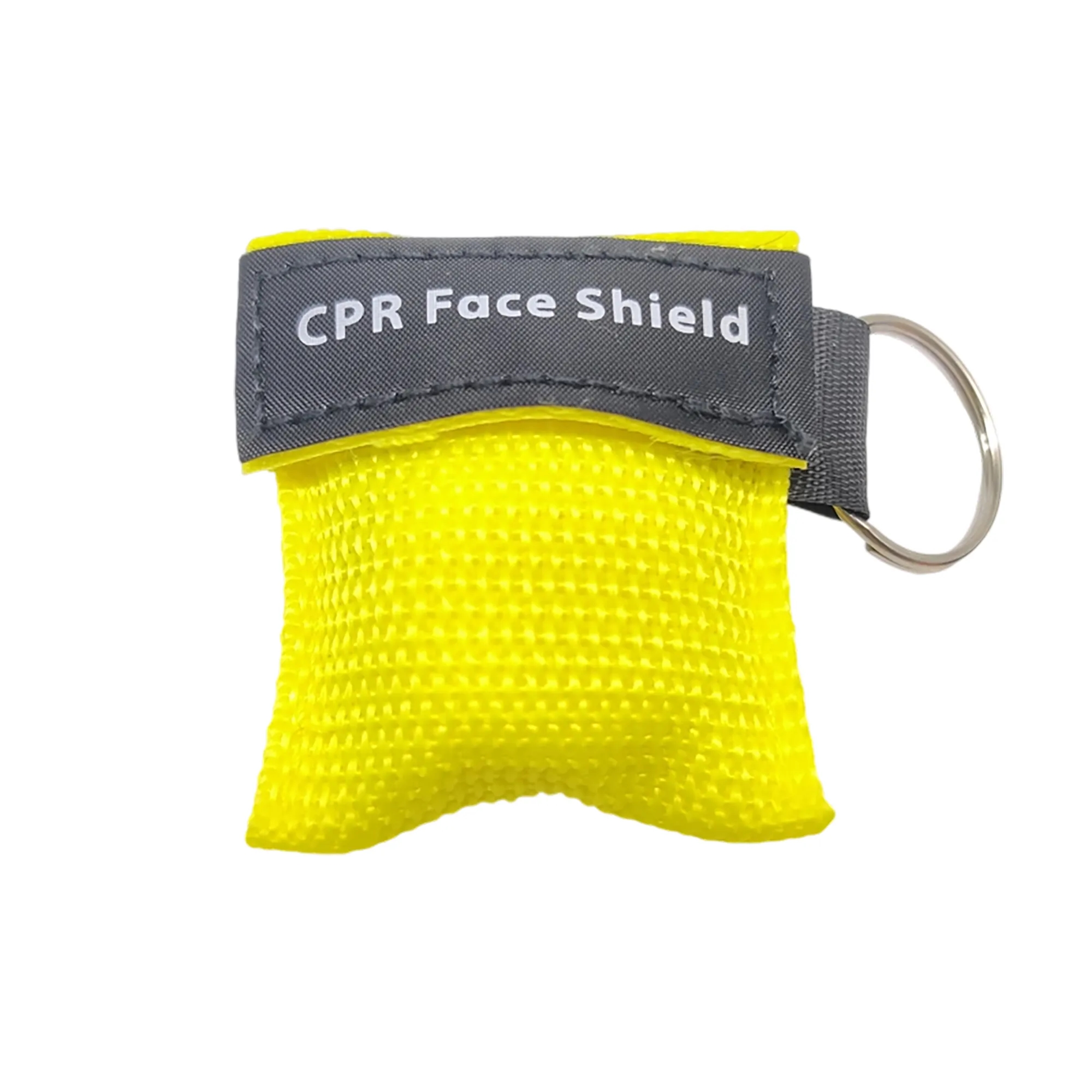 Emergency CPR Face Mask with Nylon Keychain Pouch 7