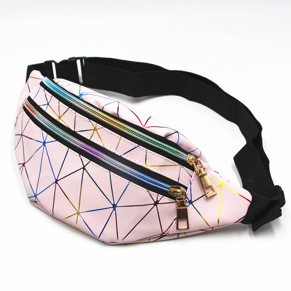 Diamond dazzling laser PU fanny packwaist bag chest bag 2