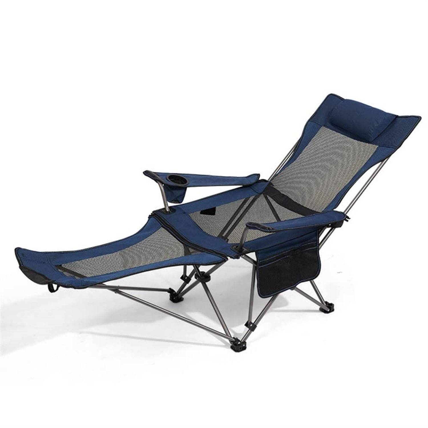 Foldable Camping Chair W/ Footrest 19