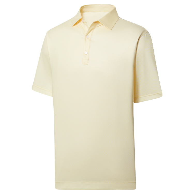 FootJoy ProDry Performance Stretch Lisle Mini Check Print Polo 3