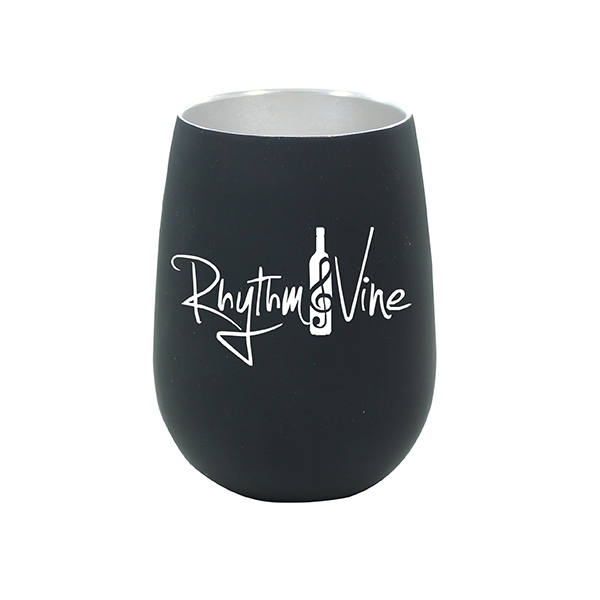 Halcyon® 12 oz. Stainless Steel Wine Glass - Gift Set 9