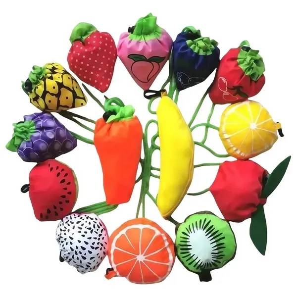 Fruit-Shaped Portable Tote Bag - Foldable and Convenient 21