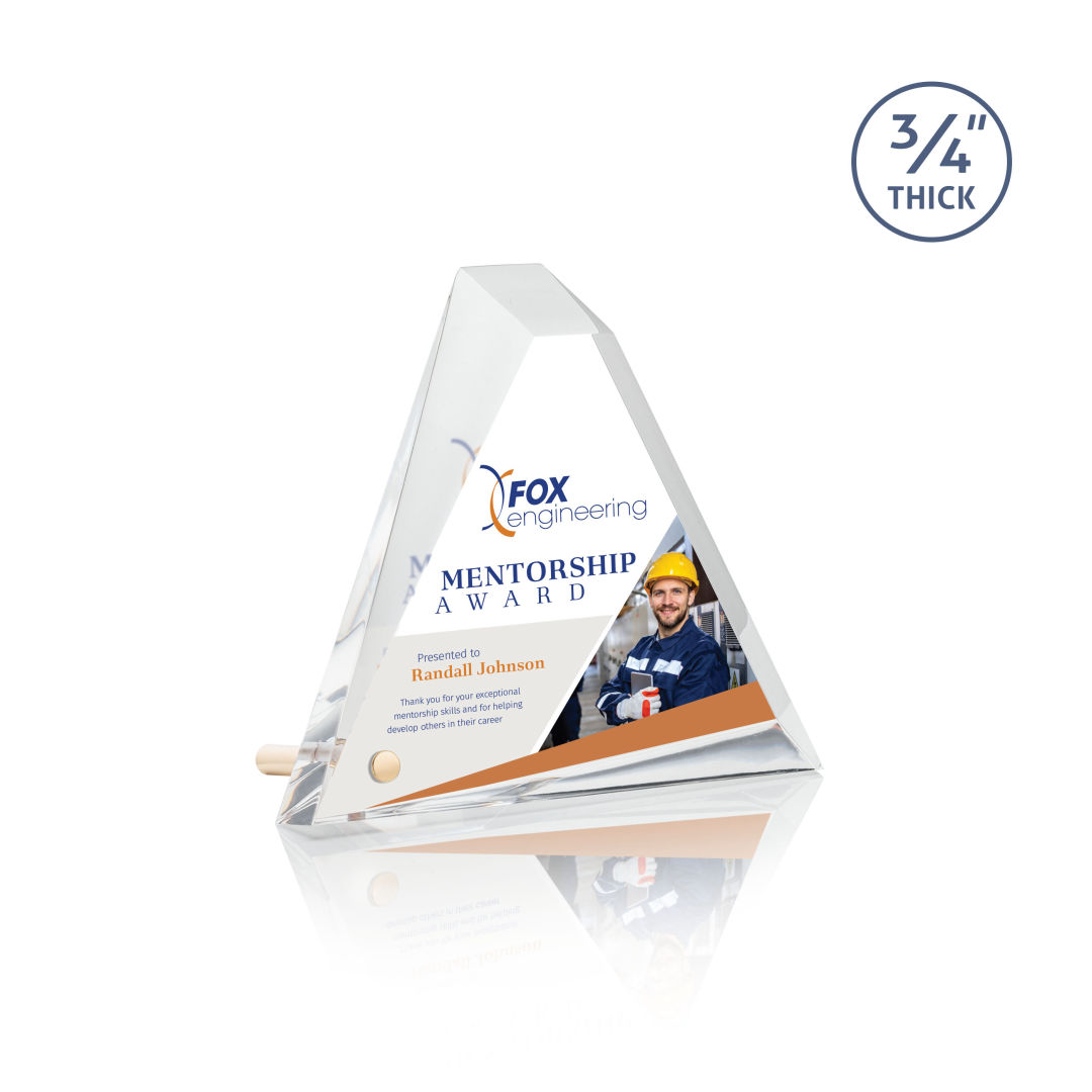 Glenrock VividPrint™ Award - Gold 16