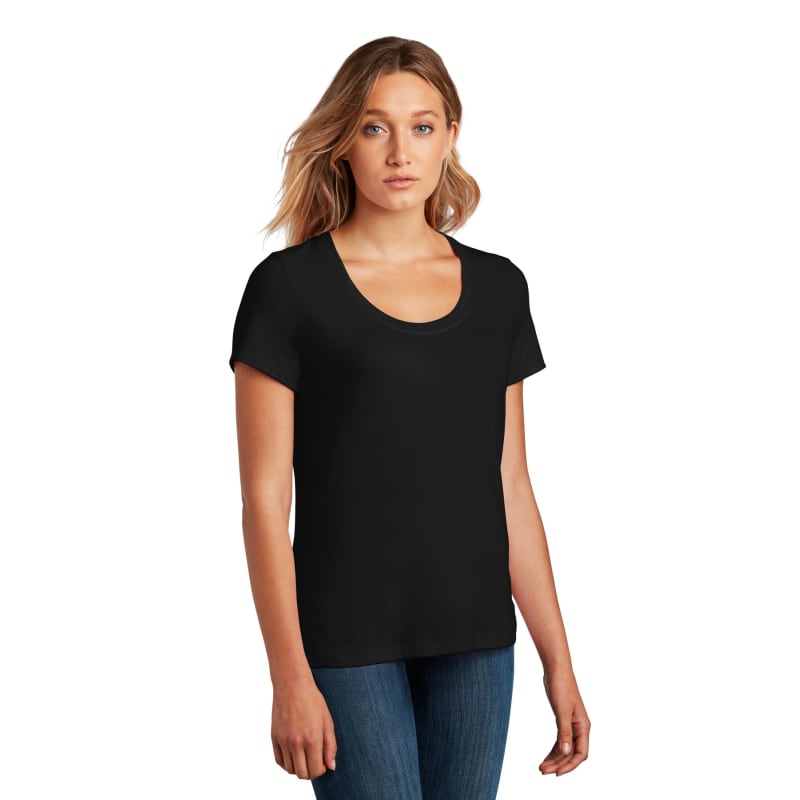 District Women's Flex Scoop Neck Tee 23