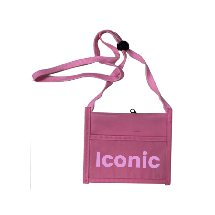 Adjustable Lanyard Neck Wallet - 6.375" x 5.25" 2