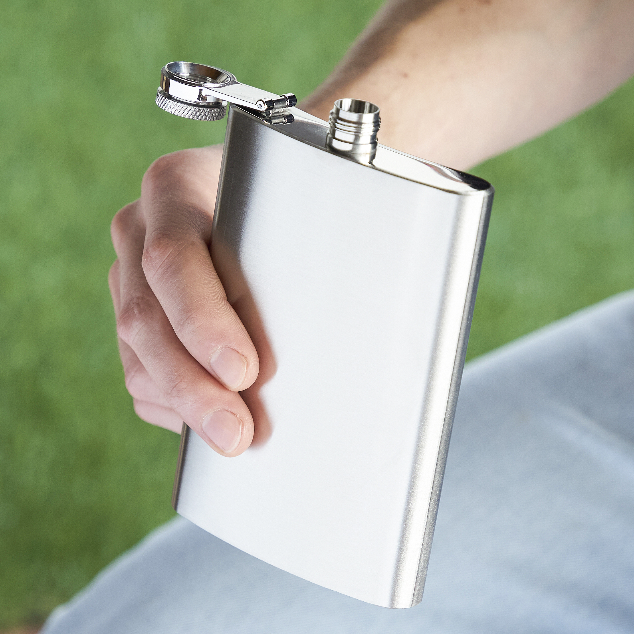True® TrueFlask™: 8 oz Stainless Steel Flask 4