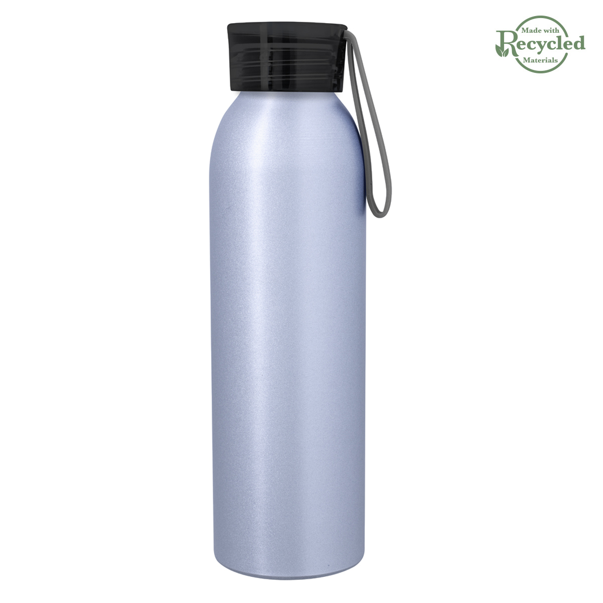 22 Oz. Full Color Darby Recycled Aluminum Bottle, custom water bottle with logo imprint 25