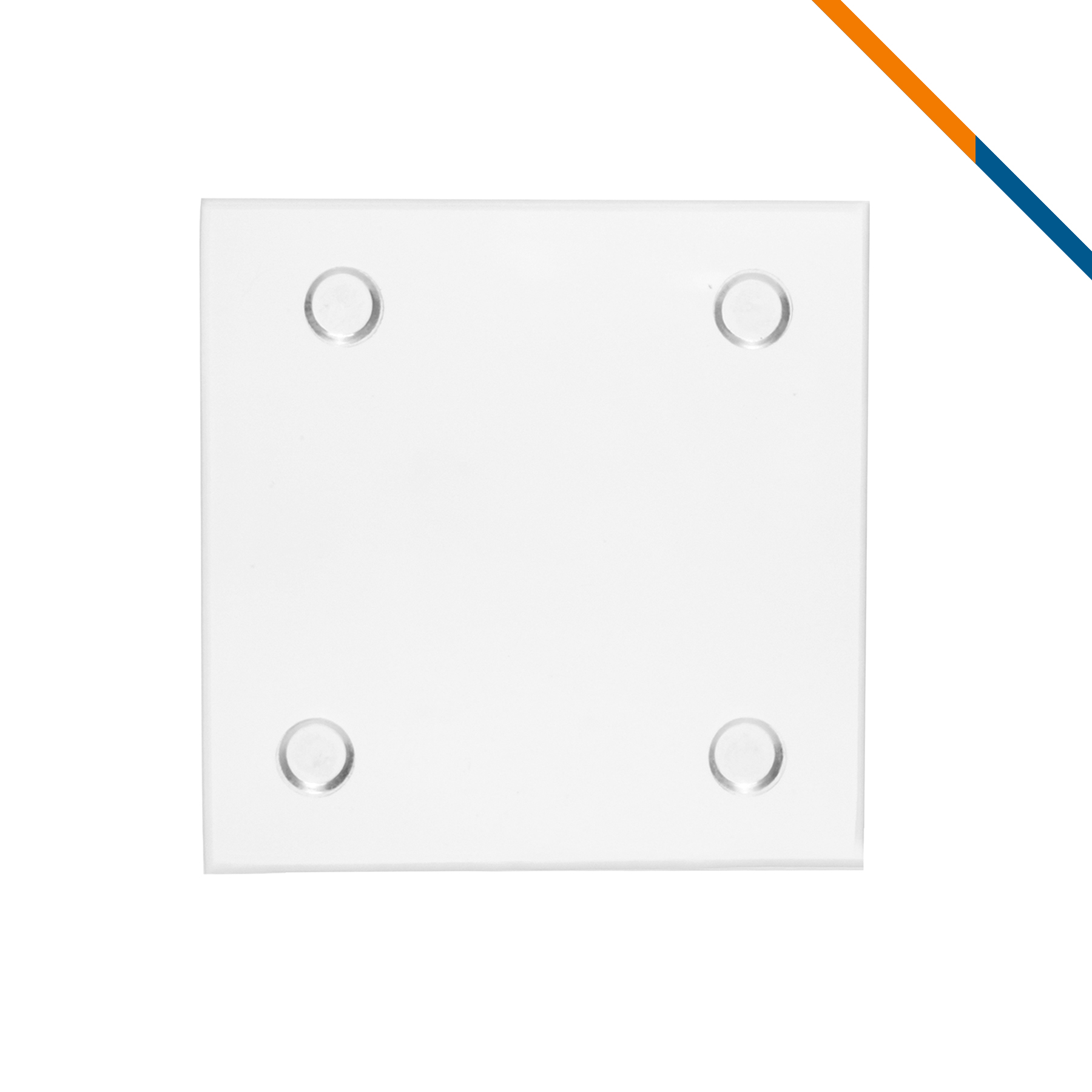 Flavkin Square Glass Coaster 5