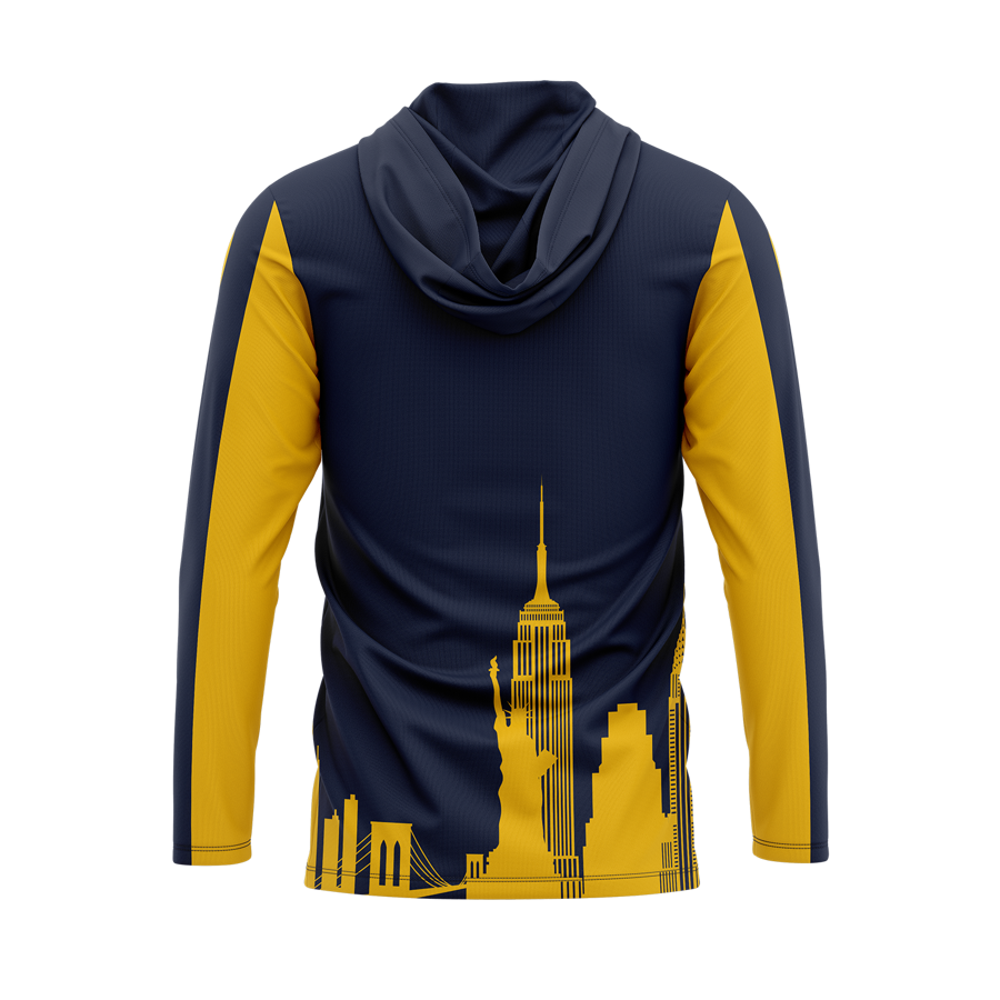 Unisex & Kids' Sublimation Spandex Interlock LS Hooded Tee 2