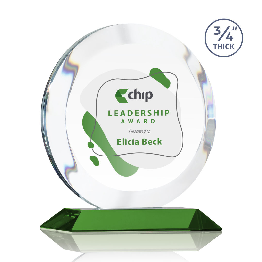 Gibralter VividPrint™ Award - Green 3