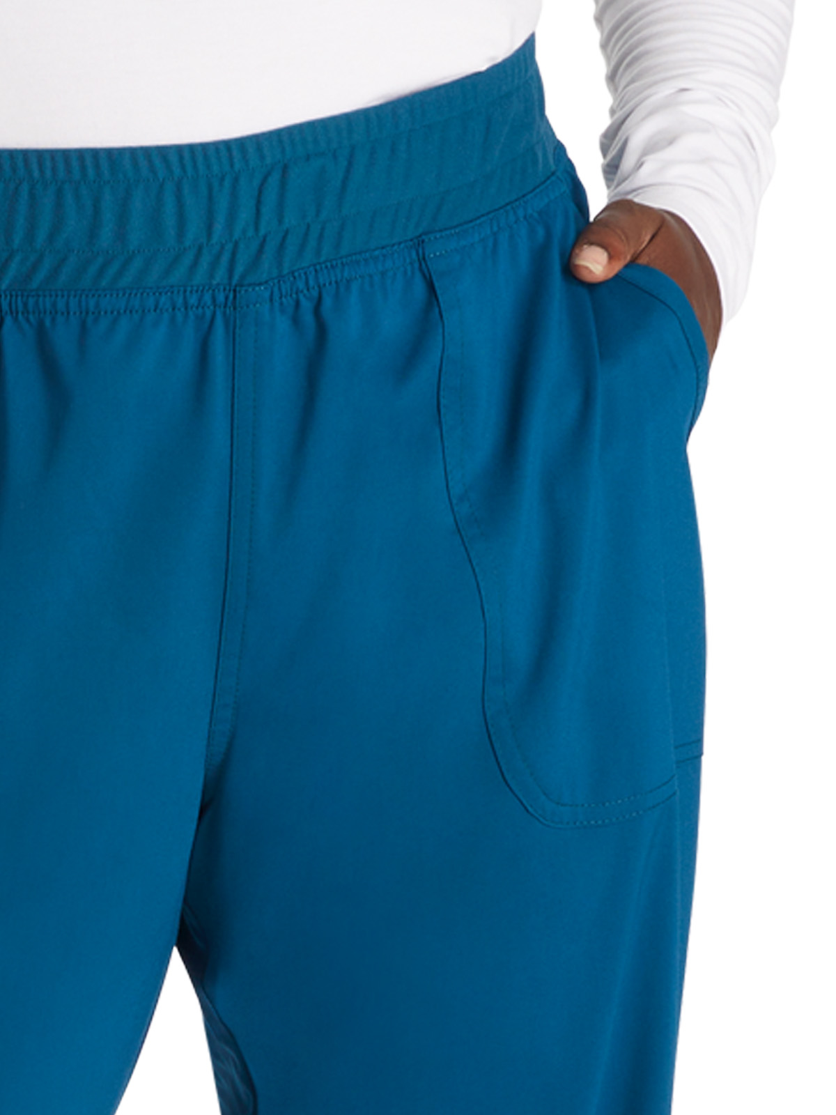 Cherokee - Workwear Revolution - Women's 5-Pocket Mid Rise Jogger Pant 12