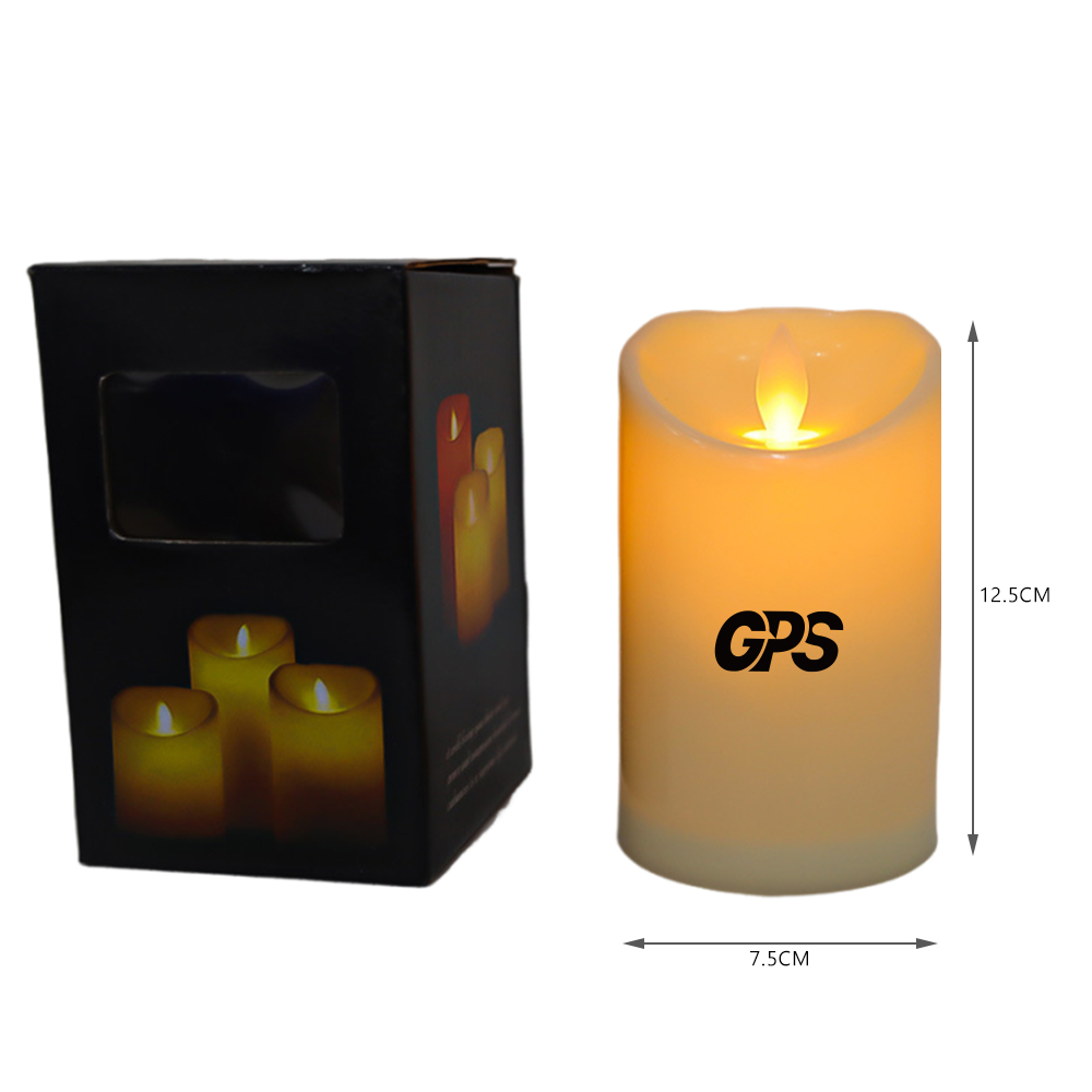 Smart Swinging LED Flameless Candle with Realistic Flicker 2