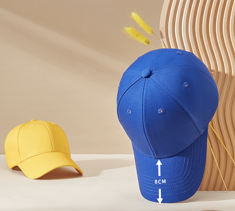 Six Panel Style Cotton Baseball Caps 6