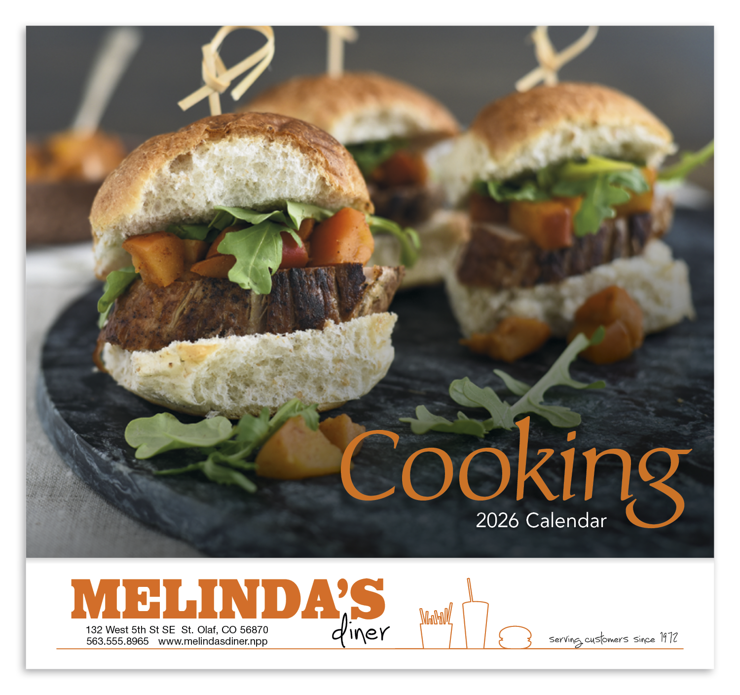 HotLine® Products Cooking Appointment Calendar - Stapled 22