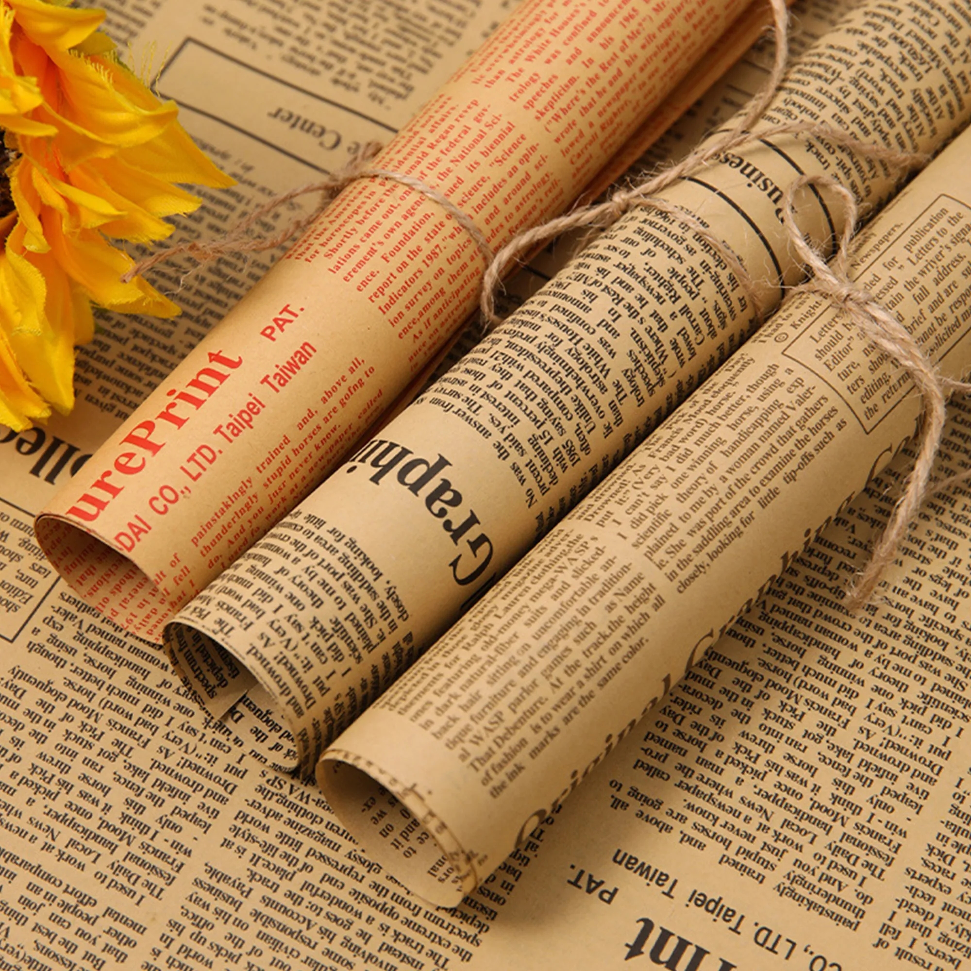 Printed Kraft Paper Rolls & Butcher & Sheets 2