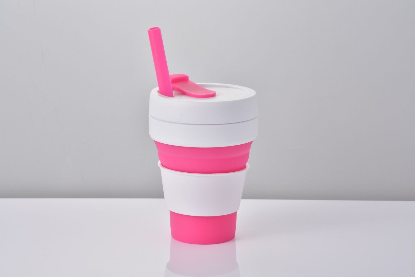 Folding Travel Silicone Water Cup 1