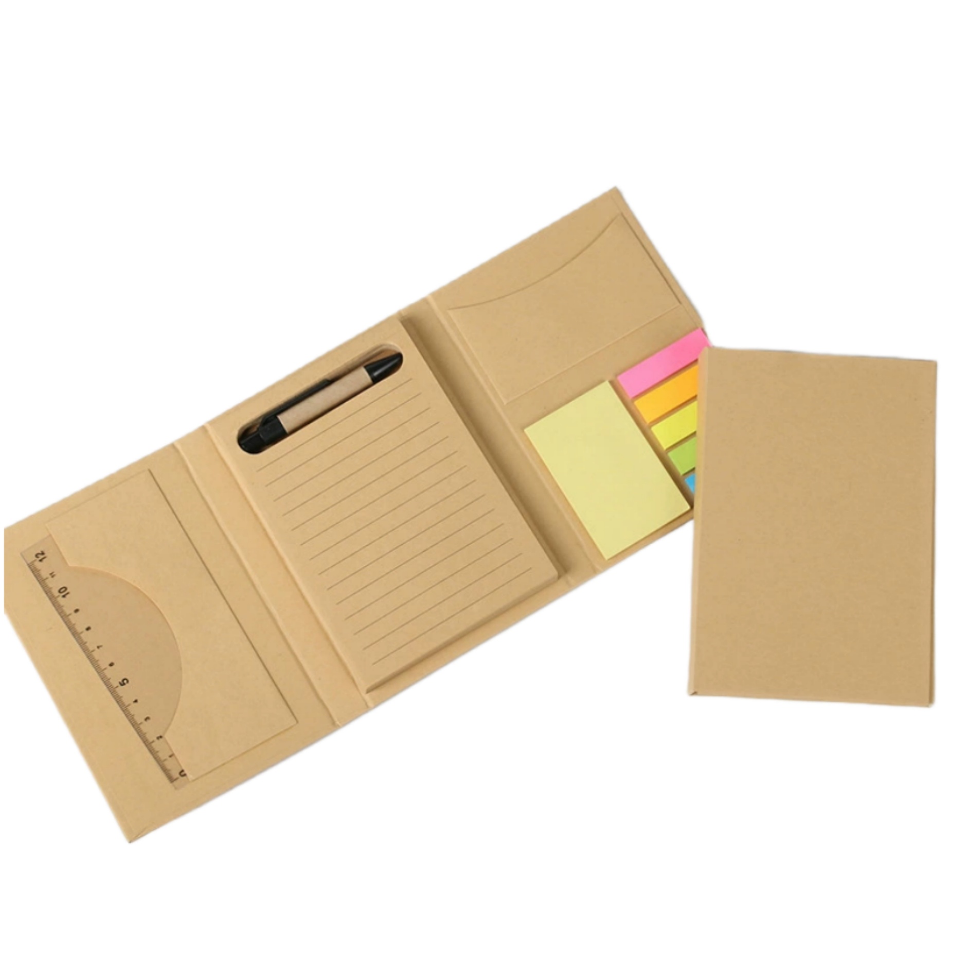 Eco Friendly Flat Sticky Notes Set 5