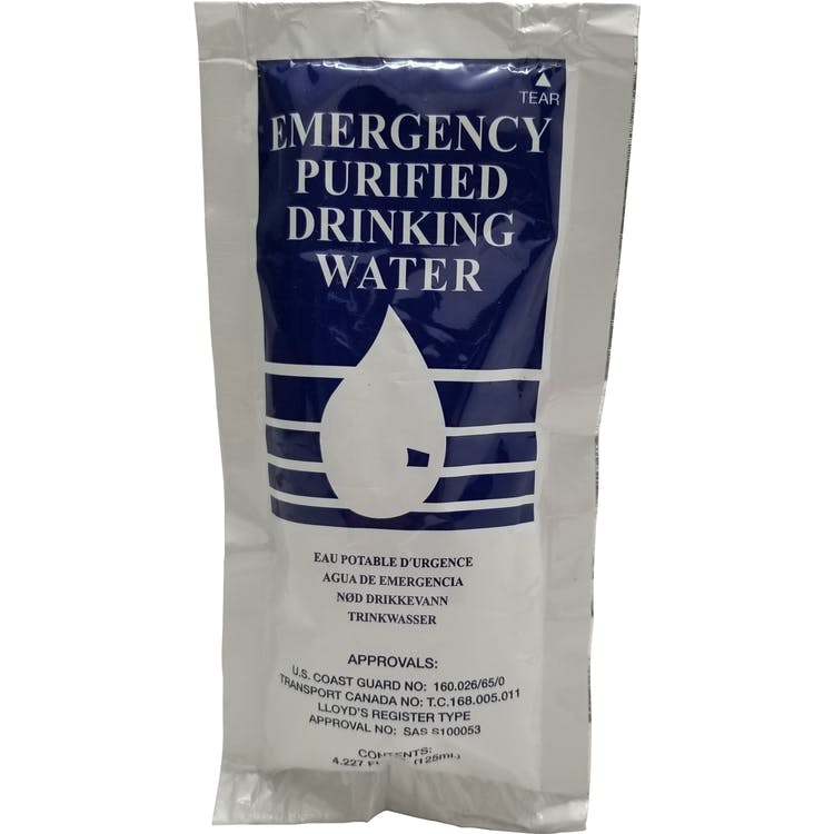 Emergency Drinking Water - Purified 4.2 fl. oz. 1