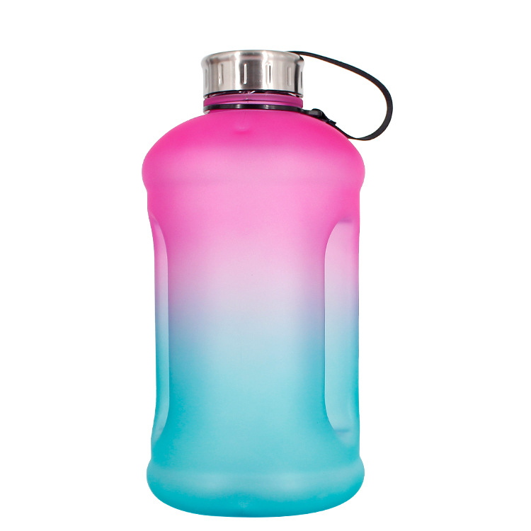 2.2L Large Capacity Sport Water Bottle with Strap 2
