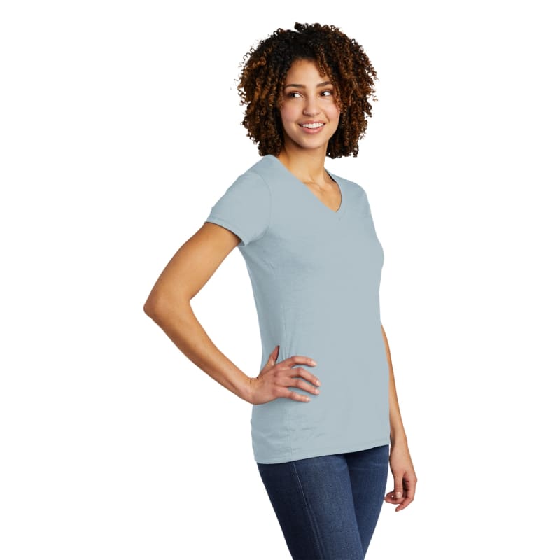 AllMade Women's Tri-Blend V-Neck Tee 71