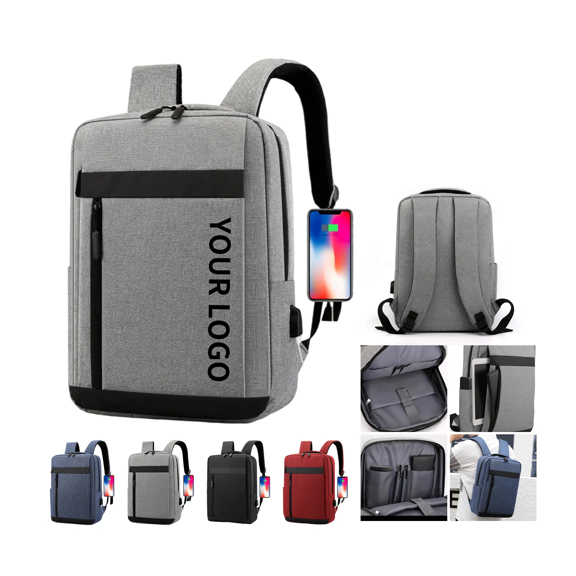 Nylon Laptop Backpack 2