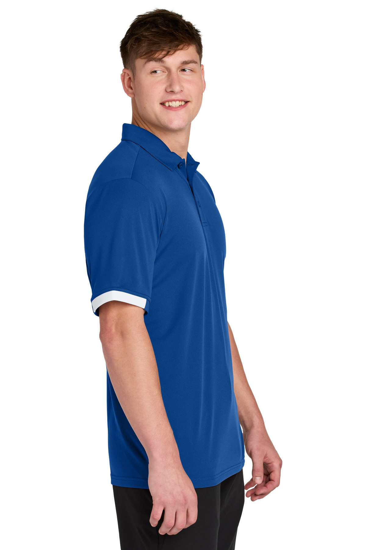 Sport-Tek Club Colorblock Polo ST444 53