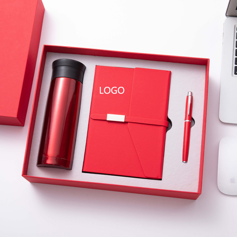 Thermos Cup Notebook Business Set / Ballpen 2