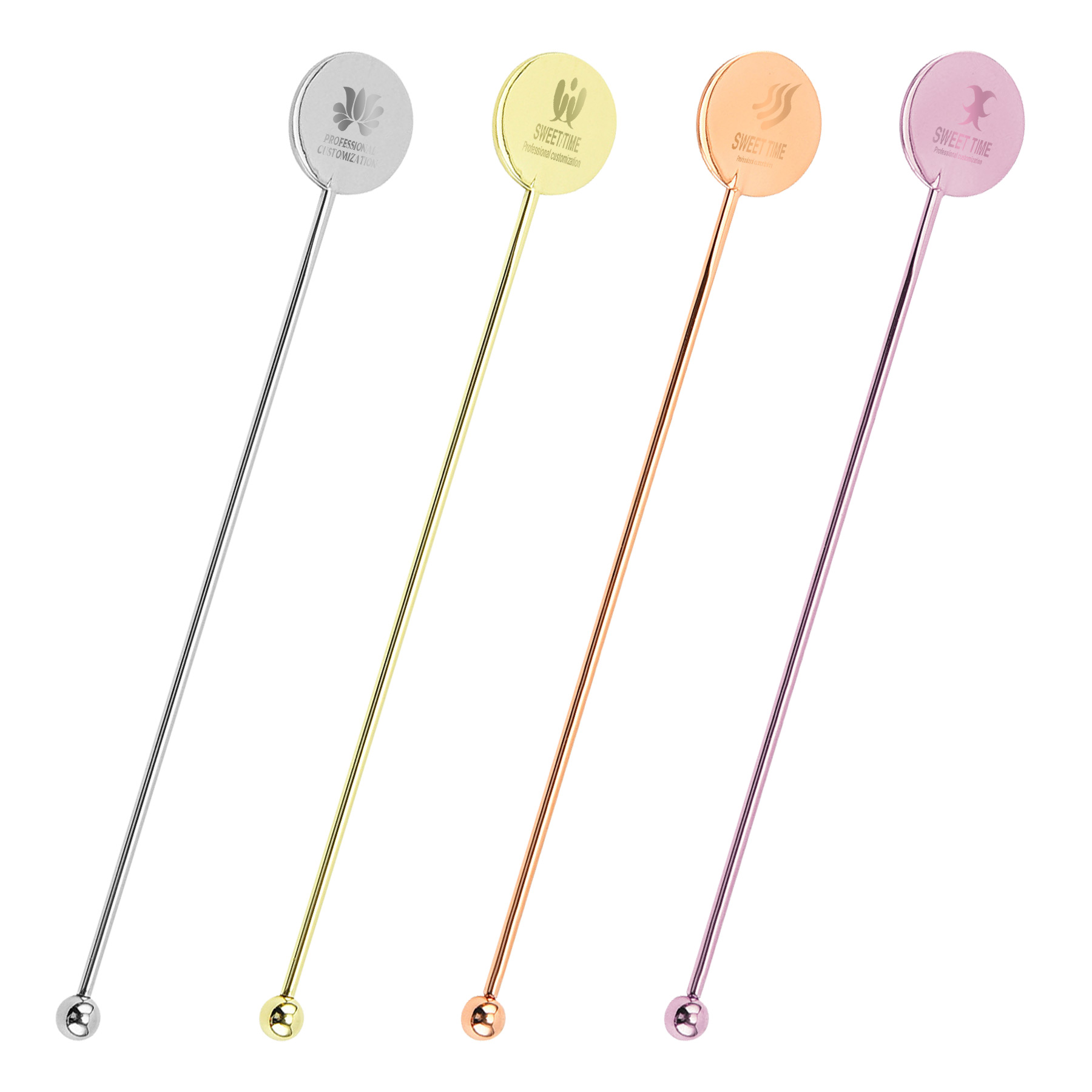 Stainless Steel Cocktail Stir Stick 2