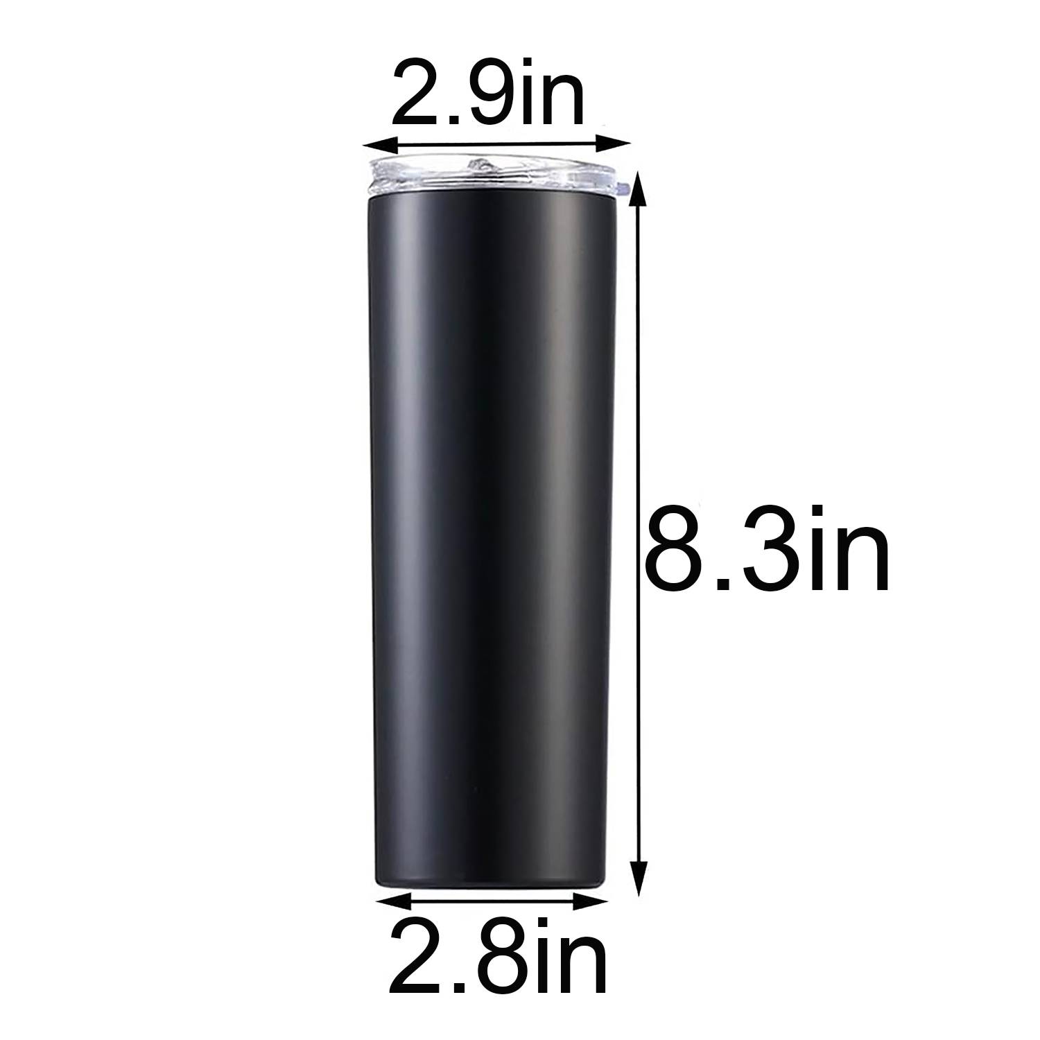 20oz Stainless Steel Insulated Tumbler w/ Lid 4