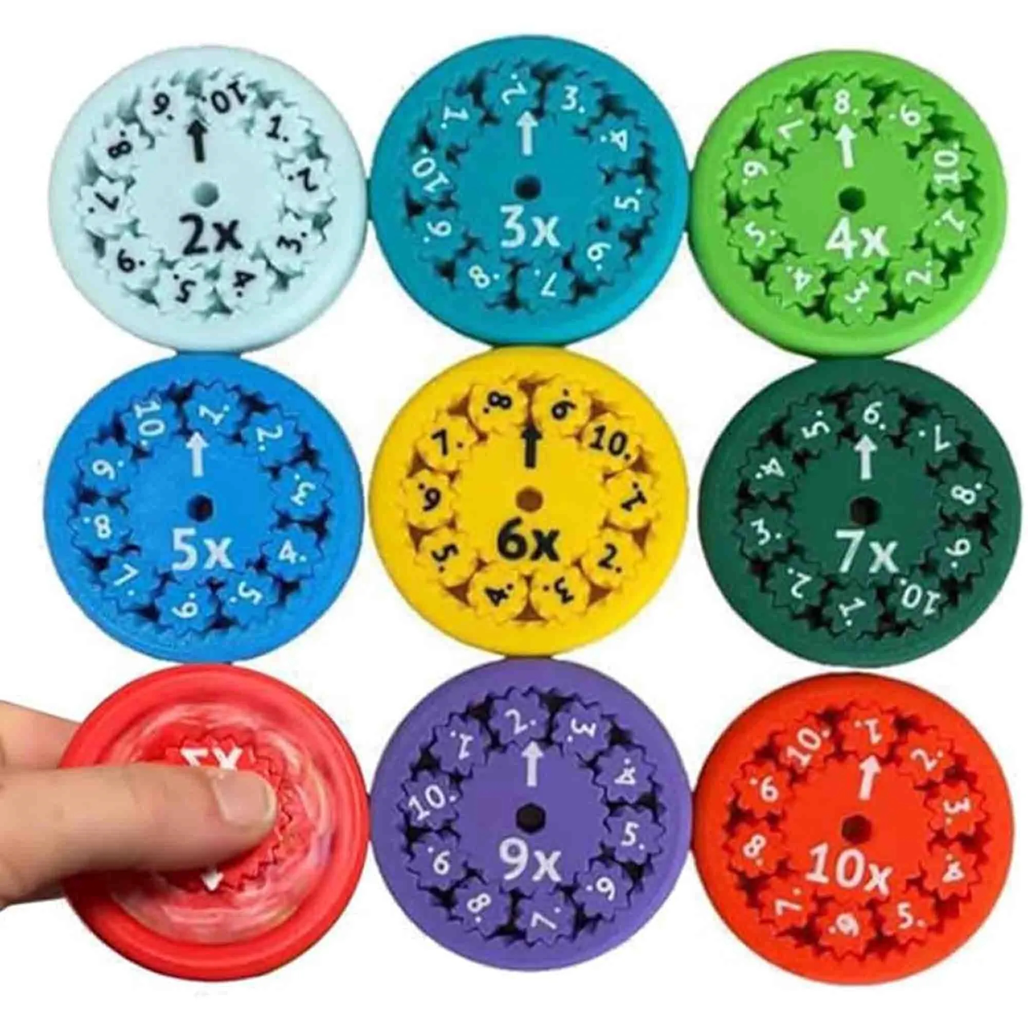 Math Multiplication Fidget Spinner 1