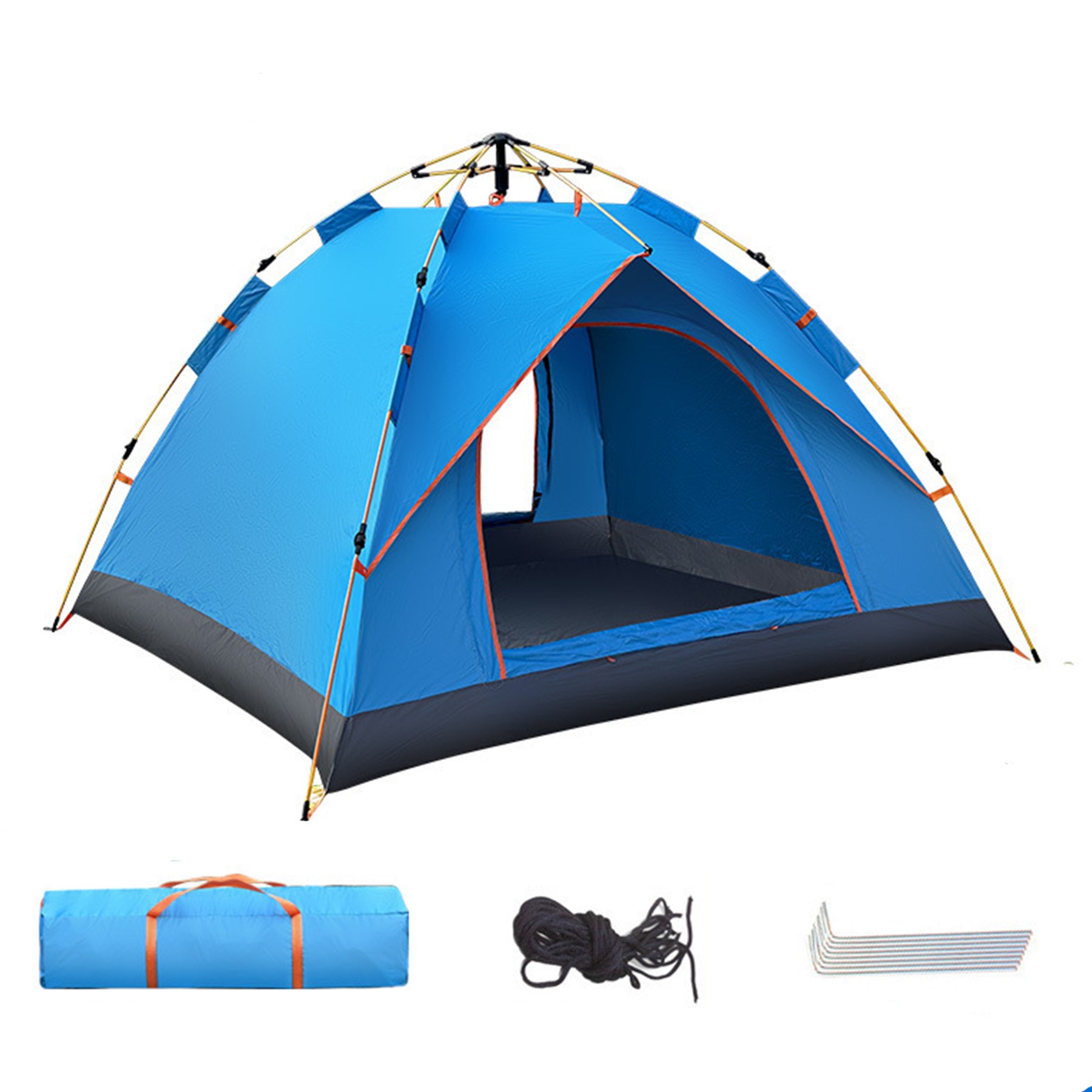 Family Pop Up Camping Tent for 4 Person 3