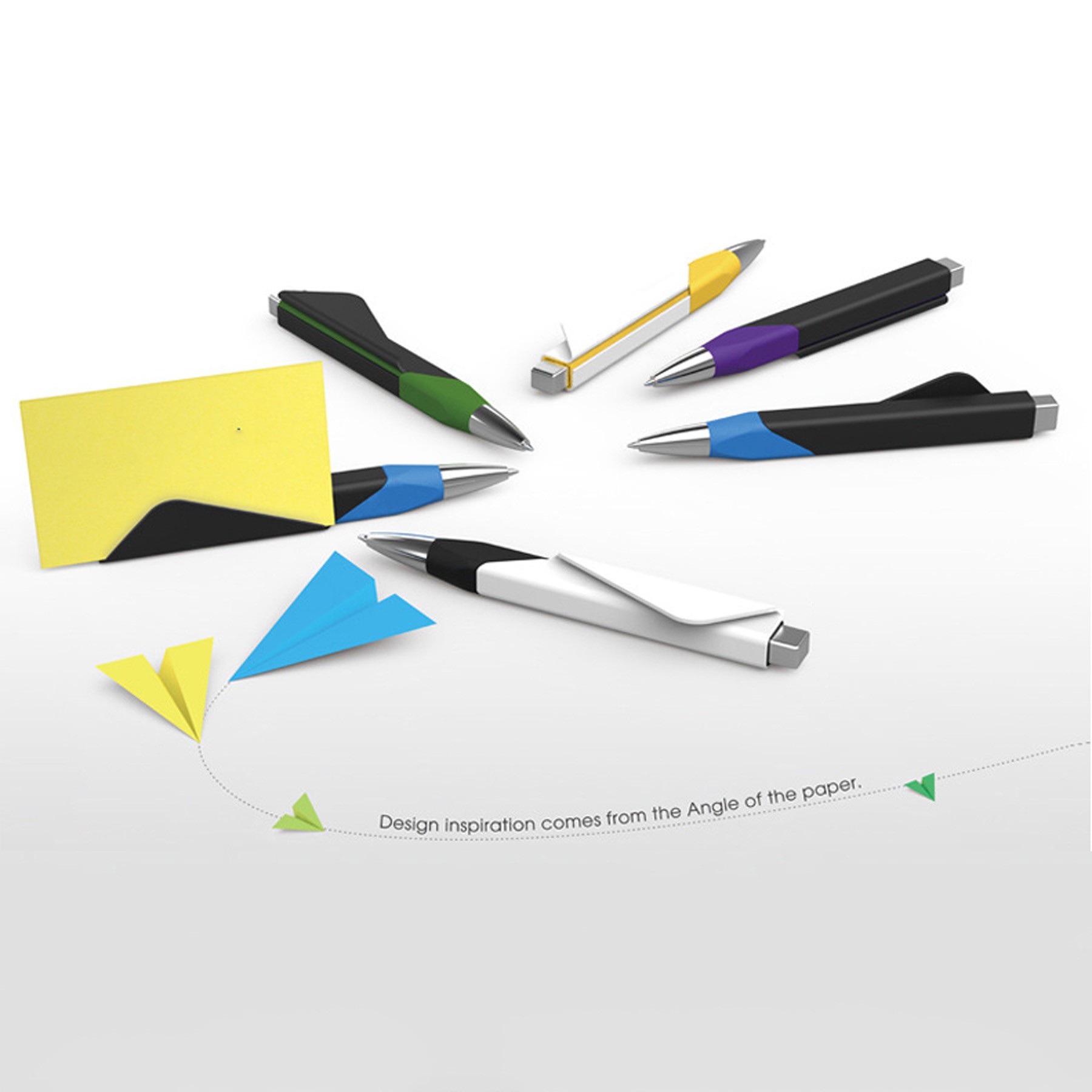 Ballpoint Pen With Triangular Holder 3