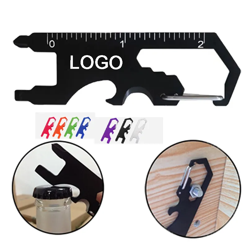 Multi-function Bottle Opener with Carabiner 3